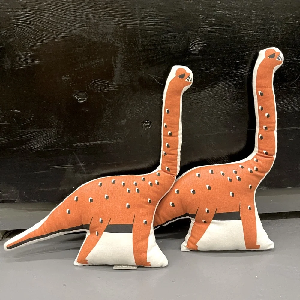 Kids Throw Pillows Dinosaurs - Picture 3 of 4